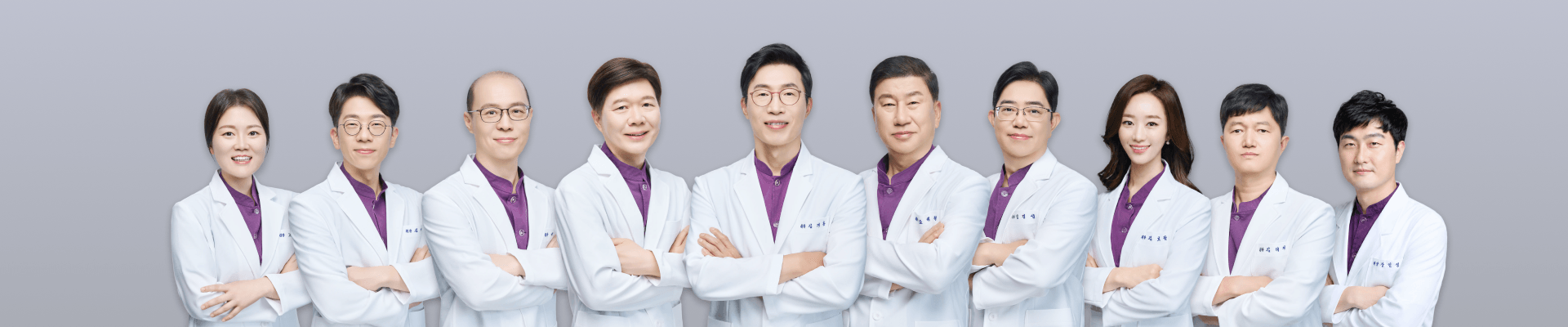 광주신세계안과 의료진 단체 사진