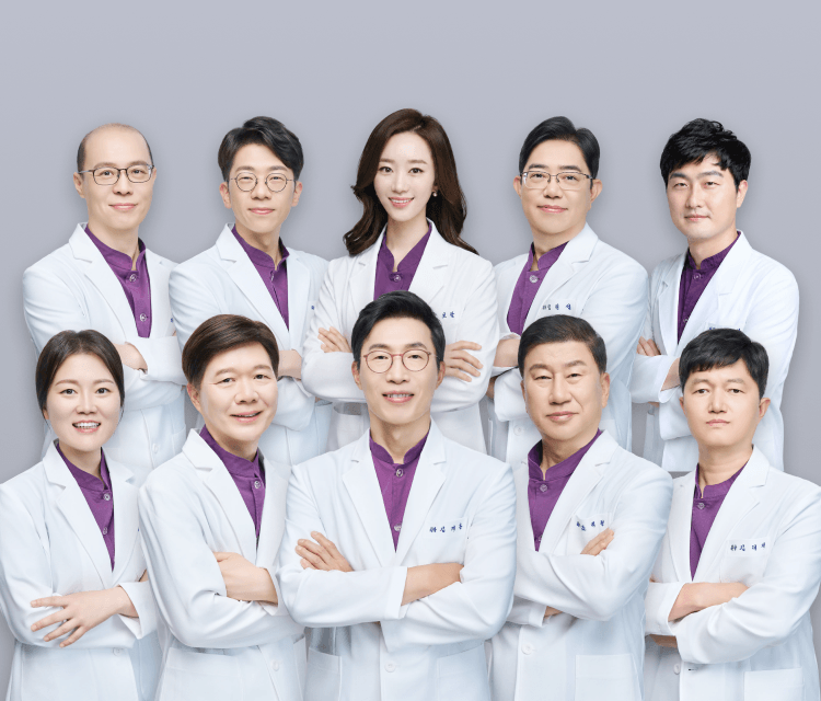 광주신세계안과 의료진 단체 사진